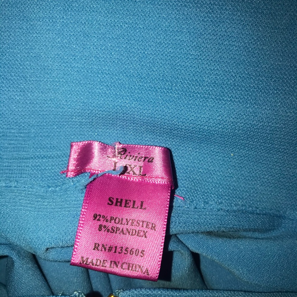 Riviera Baby Blue Leggings 2478 - Picture 2 of 6